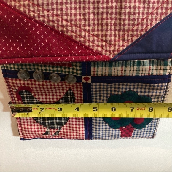 HANDMADE Quilted Country Themed Crossbody Grandma Prairie Core Bag Purse - Picture 3 of 14